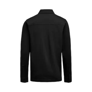 Polo hombre JAMES HARVEST AMERICAN SUPREME POLO L/S 2115007, Negro, vista posterior