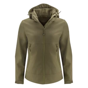 Chaqueta mujer JAMES HARVEST LODGETOWN WOMAN 2121040, Moss green, vista frontal