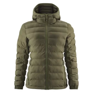 Chaqueta de mujer James Harvest Woodlake Woman 2121041, Moss green, vista frontal