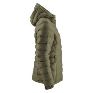 Chaqueta de mujer James Harvest Woodlake Woman 2121041, Moss green, lateral derecho