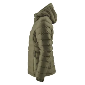 Chaqueta de mujer James Harvest Woodlake Woman 2121041, Moss green, lateral izquierdo