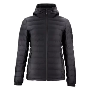 Chaqueta de mujer James Harvest Woodlake Woman 2121041, Negro, vista frontal