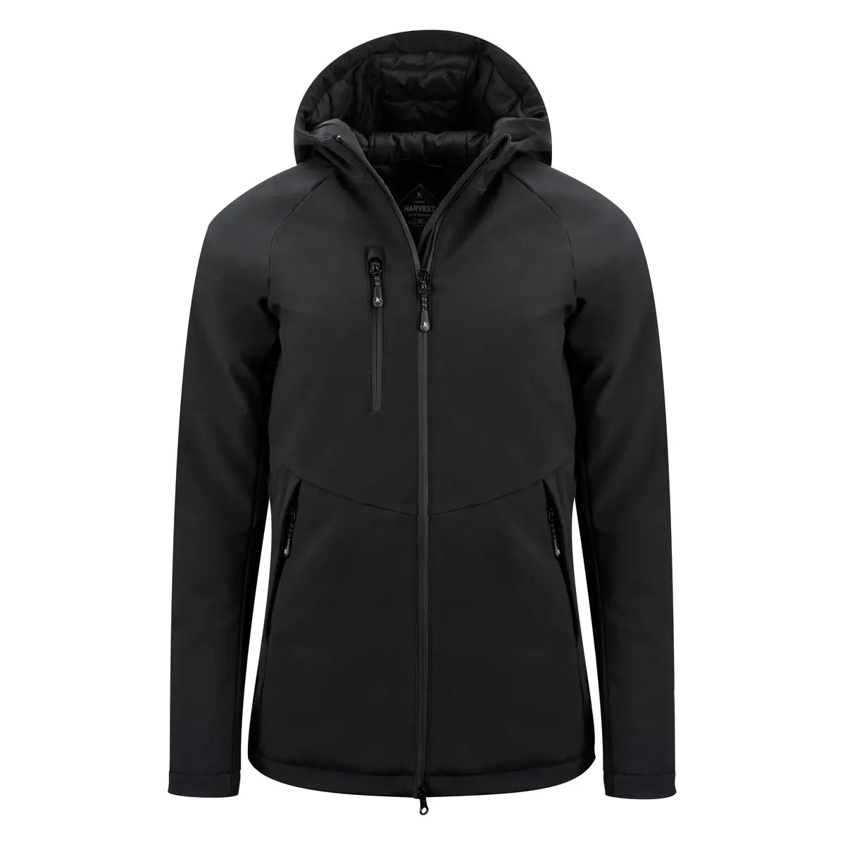 Abrigo mujer JAMES HARVEST WINCHESTER WOMAN 2121042 11 Abrigo mujer JAMES HARVEST WINCHESTER WOMAN 2121042, Negro, vista frontal