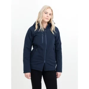 Abrigo mujer JAMES HARVEST WINCHESTER WOMAN 2121042, vista frontal con modelo