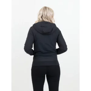 Chaqueta de mujer James Harvest Franklin Jacket W 2121043, Negro, con modelo, vista posterior