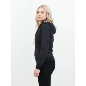 Chaqueta de mujer James Harvest Franklin Jacket W 2121043, Negro, con modelo, lateral izquierdo
