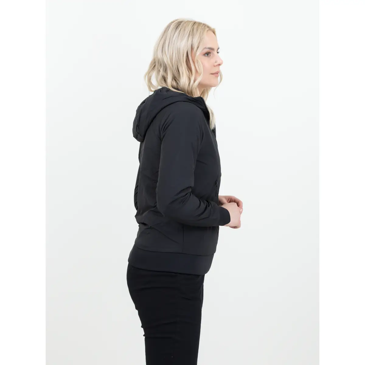 Chaqueta de mujer JAMES HARVEST FRANKLIN JACKET W 2121043 18 Chaqueta de mujer James Harvest Franklin Jacket W 2121043, Negro, con modelo, lateral derecho