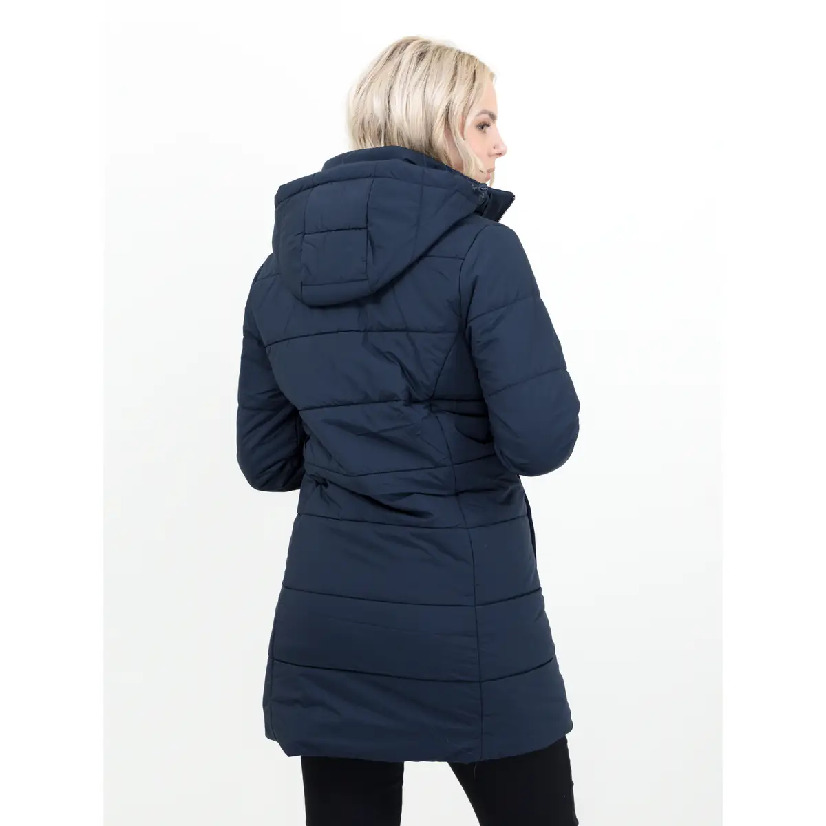 Chaqueta de mujer JAMES HARVEST NORDMONT WOMAN 2121045 11 Chaqueta de mujer James Harvest Nordmont Woman 2121045, Marino, con modelo, vista posterior