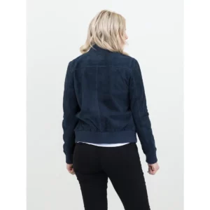 Cazadora mujer JAMES HARVEST HERITAGE JACKET WOMAN 2121047, con modelo, vista posterior