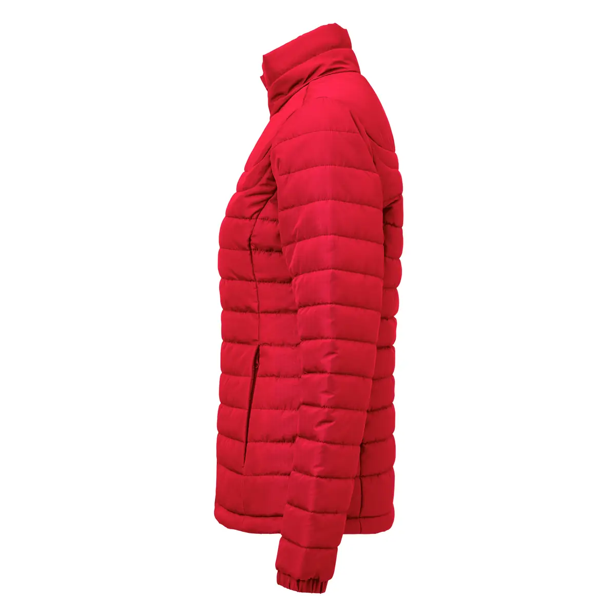 Chaqueta mujer JAMES HARVEST ARCHES WOMAN 2121050 4 Chaqueta acolchada de mujer James Harvest Arches Woman 2121050, Rojo, lateral izquierdo