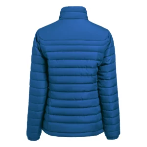Chaqueta acolchada de mujer James Harvest Arches Woman 2121050, Azul, vista posterior