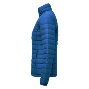Chaqueta acolchada de mujer James Harvest Arches Woman 2121050, Azul, lateral izquierdo
