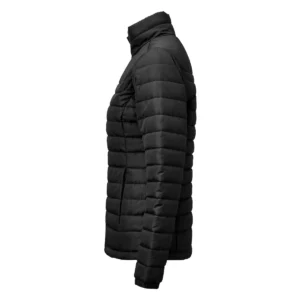 Chaqueta acolchada de mujer James Harvest Arches Woman 2121050, Negro, lateral izquierdo