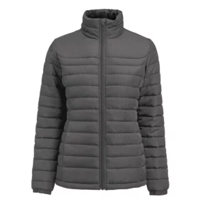 Chaqueta acolchada de mujer James Harvest Arches Woman 2121050, Gris acero, vista frontal