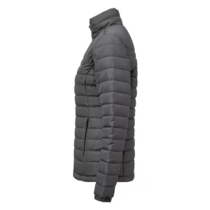 Chaqueta acolchada de mujer James Harvest Arches Woman 2121050, Gris acero, lateral izquierdo
