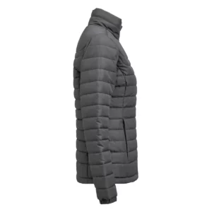 Chaqueta acolchada de mujer James Harvest Arches Woman 2121050, Gris acero, lateral derecho