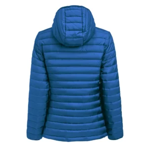 Chaqueta acolchada de mujer James Harvest Meadows Woman 2121052, Azul, vista posterior