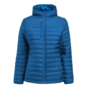 Chaqueta acolchada de mujer James Harvest Meadows Woman 2121052, Azul, vista frontal