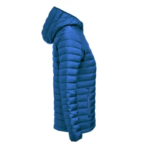 Chaqueta acolchada de mujer James Harvest Meadows Woman 2121052, Azul, lateral derecho