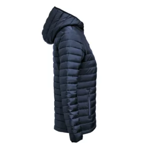 Chaqueta acolchada de mujer James Harvest Meadows Woman 2121052, Marino, lateral derecho