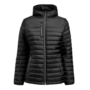 Chaqueta acolchada de mujer James Harvest Meadows Woman 2121052, Negro, vista frontal