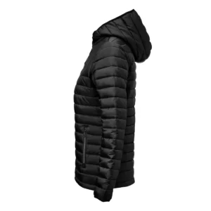 Chaqueta acolchada de mujer James Harvest Meadows Woman 2121052, Negro, lateral izquierdo