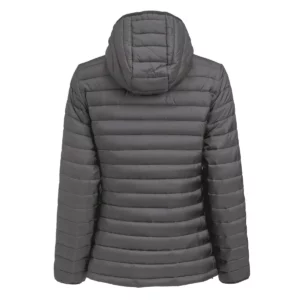 Chaqueta acolchada de mujer James Harvest Meadows Woman 2121052, Gris acero, vista posterior