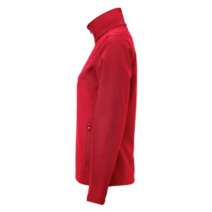 Chaqueta de mujer James Harvest Valley Woman 2121054, Rojo, lateral izquierdo