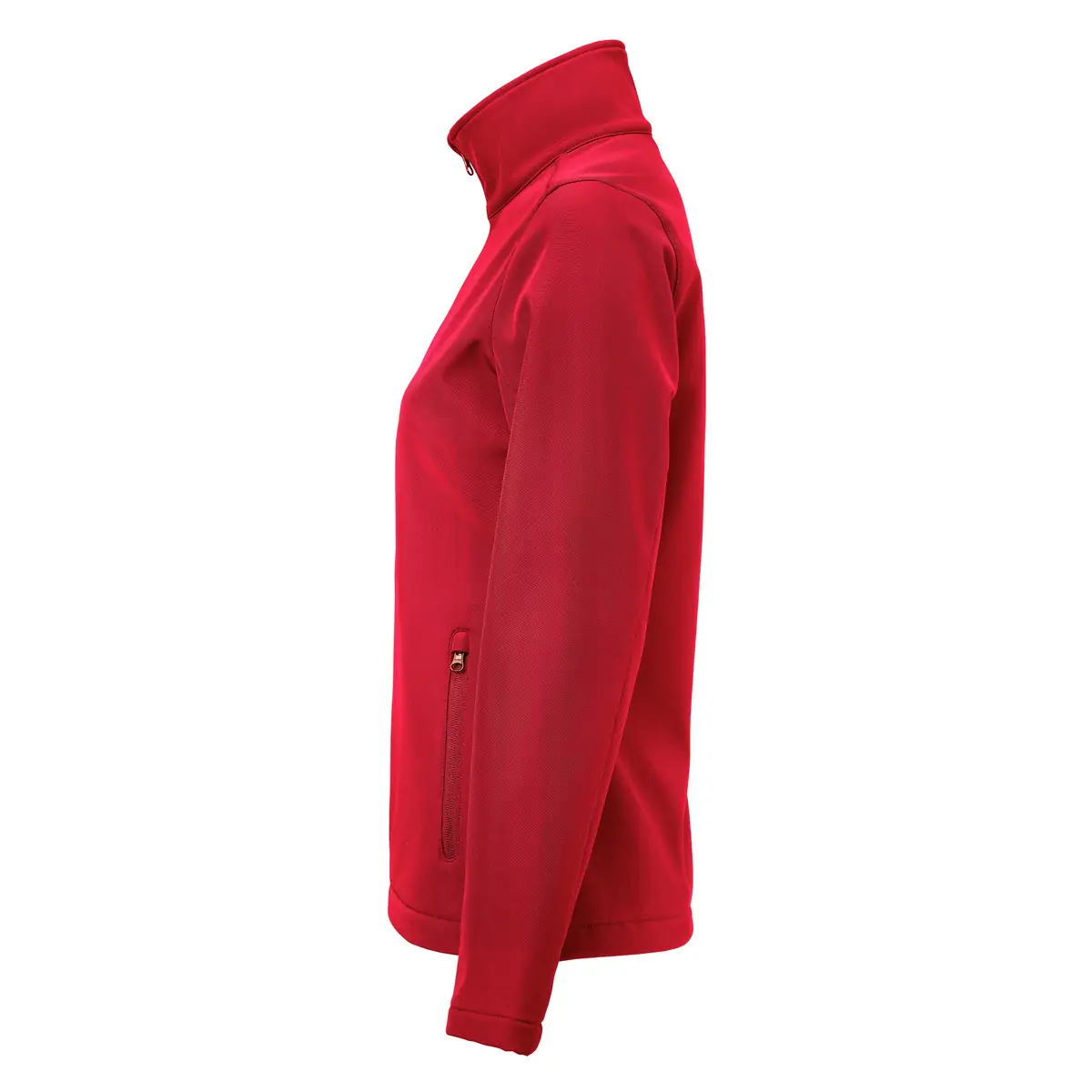 Chaqueta softshell mujer JAMES HARVEST VALLEY 2121054 4 Chaqueta de mujer James Harvest Valley Woman 2121054, Rojo, lateral izquierdo