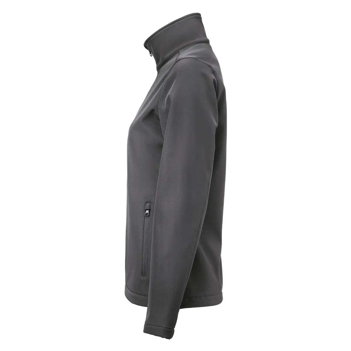 Chaqueta softshell mujer JAMES HARVEST VALLEY 2121054 20 Chaqueta de mujer James Harvest Valley Woman 2121054, Gris acero, lateral izquierdo