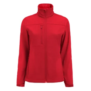 Chaqueta softshell de mujer James Harvest Mammoth Woman 2121056, Rojo, vista frontal