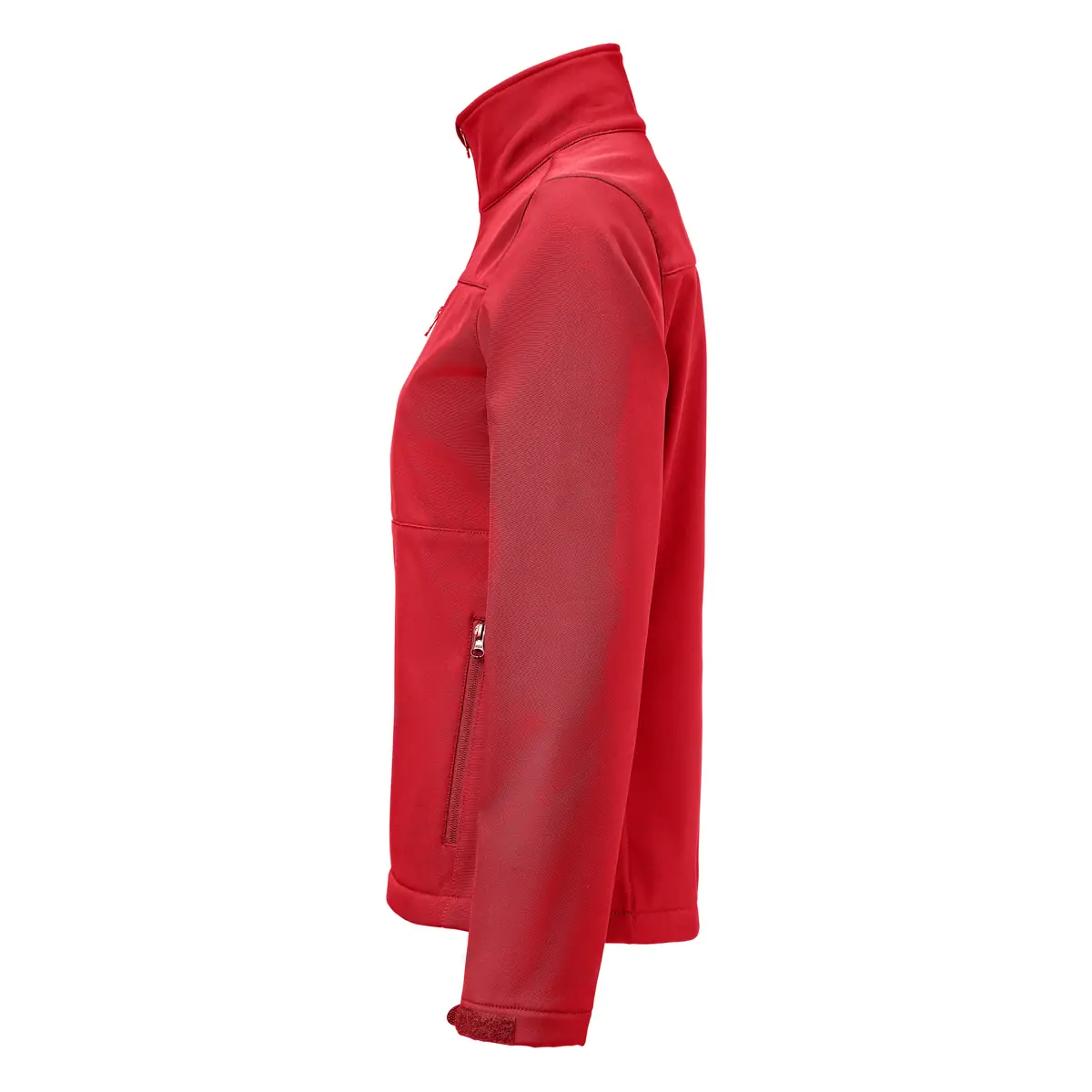 Chaqueta softshell mujer JAMES HARVEST MAMMOTH WOMAN 2121056 4 Chaqueta softshell de mujer James Harvest Mammoth Woman 2121056, Rojo, lateral izquierdo