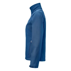 Chaqueta softshell de mujer James Harvest Mammoth Woman 2121056, Azul, lateral izquierdo