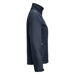 Chaqueta softshell de mujer James Harvest Mammoth Woman 2121056, Marino, lateral derecho