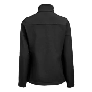 Chaqueta softshell de mujer James Harvest Mammoth Woman 2121056, Negro, vista posterior