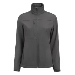Chaqueta softshell de mujer James Harvest Mammoth Woman 2121056, Gris acero, vista frontal