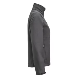 Chaqueta softshell de mujer James Harvest Mammoth Woman 2121056, Gris acero, lateral derecho