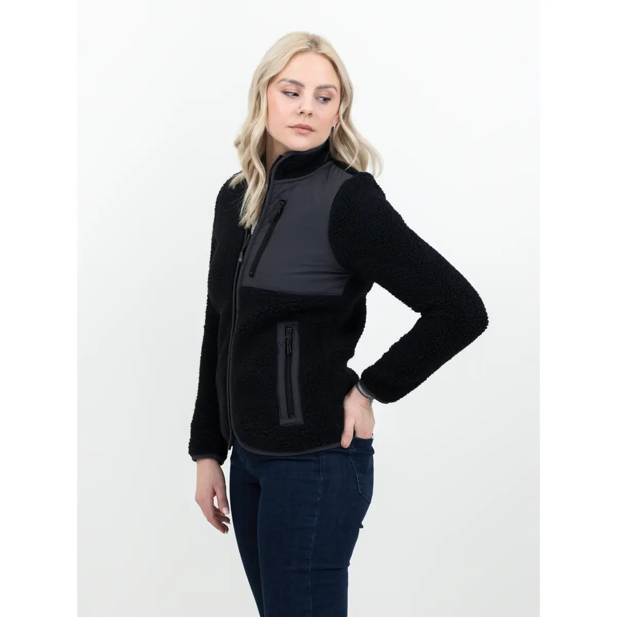 Polar JAMES HARVEST KINGSLEY WOMAN 2121504 15 Polar James Harvest Kingsley Woman 2121504, Negro, con modelo, lateral izquierdo