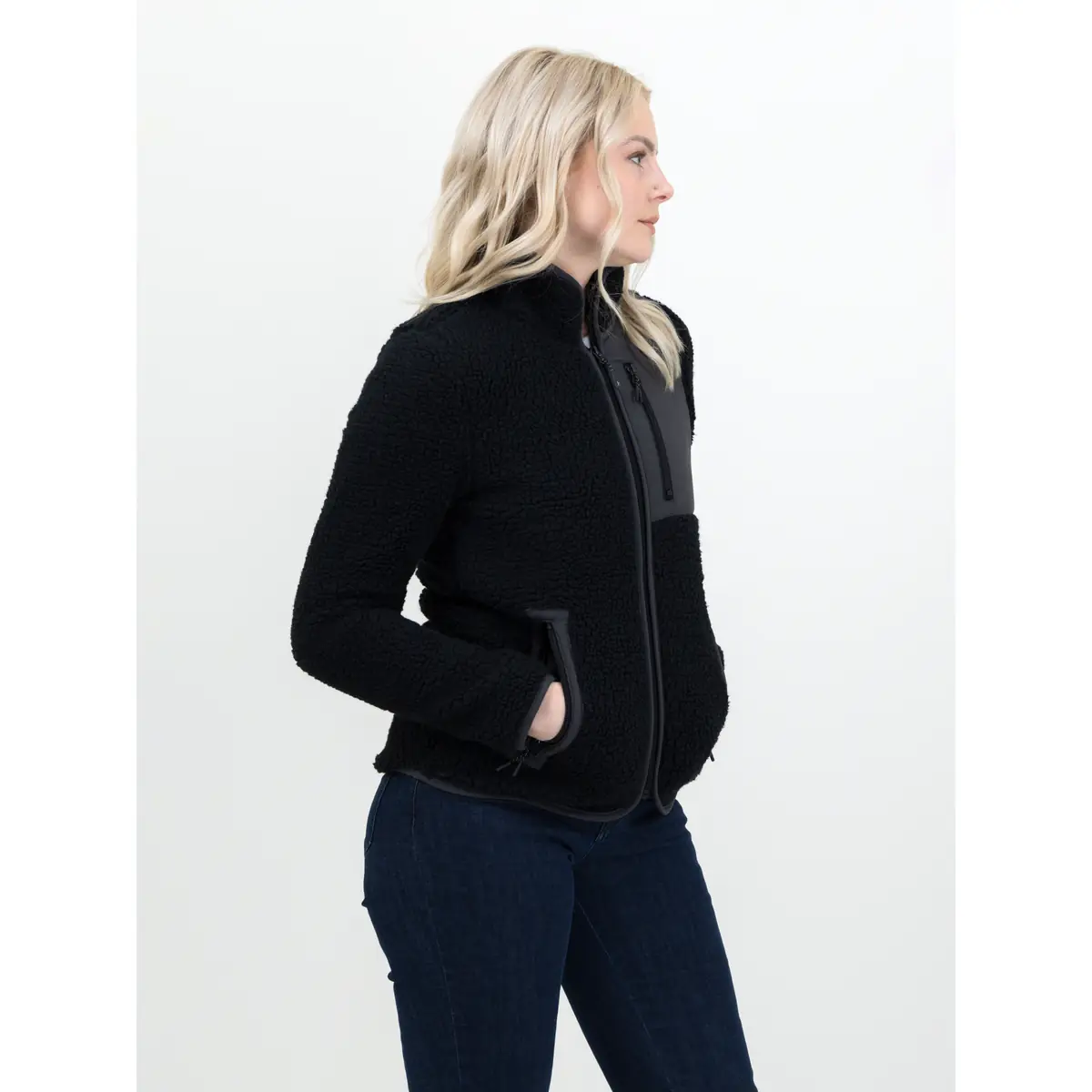 Polar JAMES HARVEST KINGSLEY WOMAN 2121504 17 Polar James Harvest Kingsley Woman 2121504, Negro, con modelo, lateral derecho