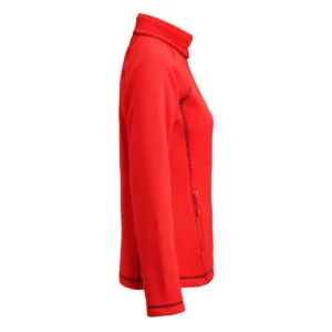 Polar de mujer James Harvest Zion Woman 2121506, Rojo, lateral derecho