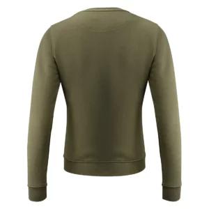Sudadera mujer JAMES HARVEST ALDER HEIGHTS WOMAN 2122040, Moss green, vista posterior