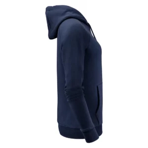 Sudadera mujer JAMES HARVEST HARDIN HEIGHTS WOMAN 2122041, Marino, lateral derecho