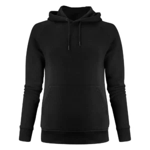 Sudadera mujer JAMES HARVEST HARDIN HEIGHTS WOMAN 2122041, Negro, vista frontal