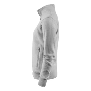 Sudadera mujer JAMES HARVEST MELVILLE HEIGHTS WOMAN 2122042, Gris marengo, vista lateral