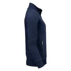 Sudadera mujer JAMES HARVEST MELVILLE HEIGHTS WOMAN 2122042, Marino, lateral derecho
