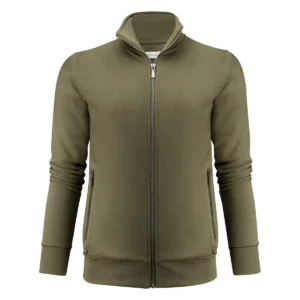 Sudadera mujer JAMES HARVEST MELVILLE HEIGHTS WOMAN 2122042, Moss green, vista frontal