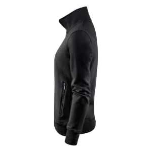 Sudadera mujer JAMES HARVEST MELVILLE HEIGHTS WOMAN 2122042, Negro, vista lateral