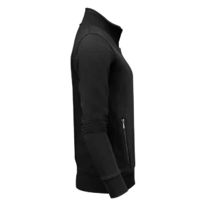 Sudadera mujer JAMES HARVEST MELVILLE HEIGHTS WOMAN 2122042, Negro, lateral derecho