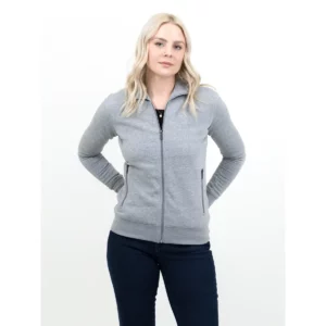 Sudadera mujer JAMES HARVEST MELVILLE HEIGHTS WOMAN 2122042, vista frontal con modelo