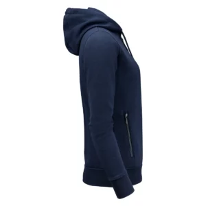 Sudadera mujer JAMES HARVEST WESTWOOD HEIGHTS WOMAN 2122043, Marino, lateral derecho